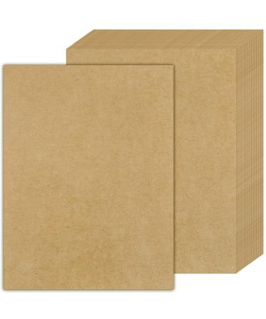 Kraft Paper,Kraft Cardstock for Arts, Crafts, Office, 70 Sheets 8.5 x 11 Inches 180GSM Kraft Paper 70Pcs-180gsm