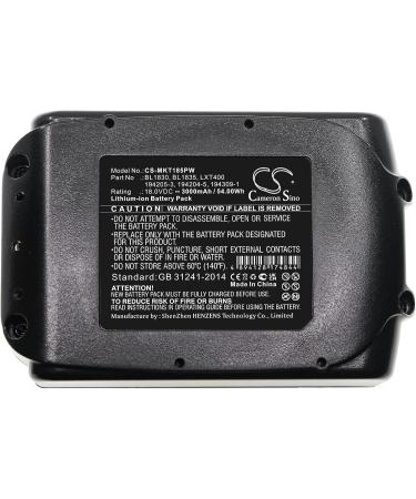 3000mAh Replacement Battery for Makita 194065-3 194066-1 194204-5 XSH03MZ XSH03Z & More - High Performance & International Shipping - Buy Online on SooperMarket.com