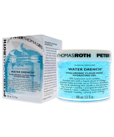 Peter Thomas Roth Water Drench Hyaluronic Cloud Mask: Hydrating Gel for 72-Hour Moisture with Hyaluronic Acid - Buy Online on SooperMarket.com