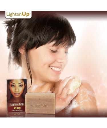 OMIC LightenUp Exfoliating Soap 200g/7fl oz - Skin Brightening Cleansing Bar with Apricot, Glycerin & Coconut Oil - Buy Online on SooperMarket.com