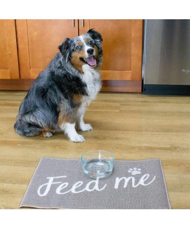 Arkwright Soft Dog Food Mat (16x24 Inch) - Non-Slip Washable Mat for Dogs & Cats Feeding - Buy Online on SooperMarket.com