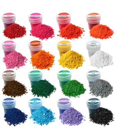 Wax Dyes for Candle Making - 16 Colors Set of Wax Dyes - Color for Candle Making 0.2 oz - Candle Dye for Soy Candle Making