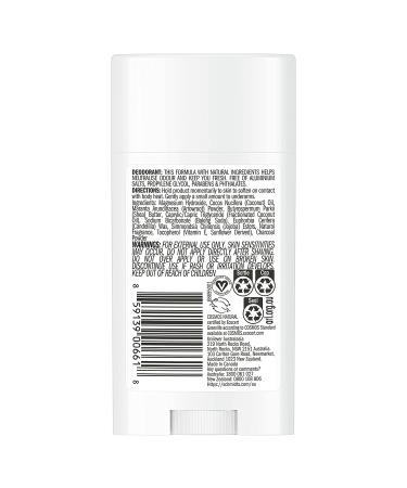 Schmidt's Naturals Charcoal + Magnesium Deodorant | Natural, 2.65 oz - Buy Online on SooperMarket.com