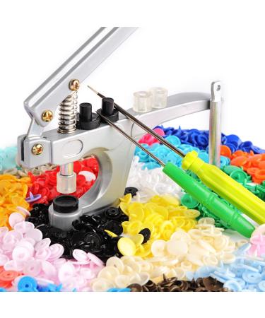 LIHAO 375 Sets T5 Plastic Snaps and Snap Pliers Set for Sewing and Crafting - Buy Online on SooperMarket.com