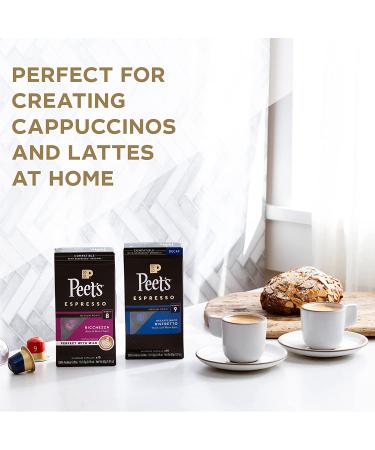 Peet's Coffee Dark Roast Espresso Capsules for Nespresso Original Machines - 50 Count - Nerissimo Intensity 11 - Buy Online on SooperMarket.com