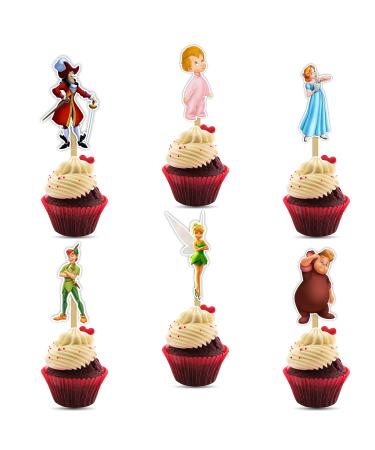 Seyal P Pan cupcake topper Seyal Peter Pan Cupcake Topper