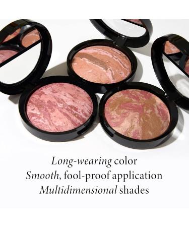 LAURA GELLER NEW YORK Baked Blush-n-Bronze 2-in-1 Bronzer Blush Apricot Bronze with Angled Kabuki Brush - Buy Online on SooperMarket.com