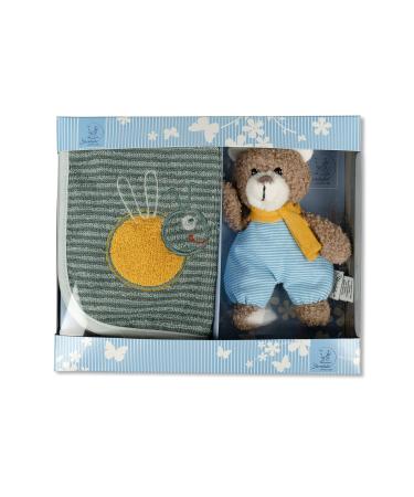 Sterntaler gift set Ben velcro bib and mini toy figure age: from 0 months Ben Cartoon