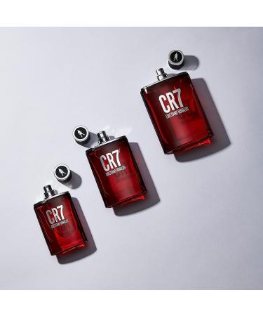 Cristiano Ronaldo CR7 Eau de Toilette Spray for Men 1.7 oz - Aromatic Woody Fragrance with Bergamot, Sandalwood, Musk - Cedar, Cinnamon, Lavender, Vanilla - Long Lasting Scent - Buy Online on SooperMarket.com