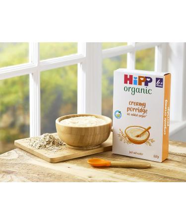 HiPP Organic Stage 1" From 6 Months" Creamy Porridge 160 g (Pack of 4) - Buy Online on SooperMarket.com