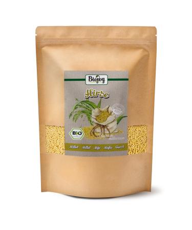 Biojoy ORGANIC millet (1.5 kg) whole grain golden millet without additives 1.5 kg (1 pack)