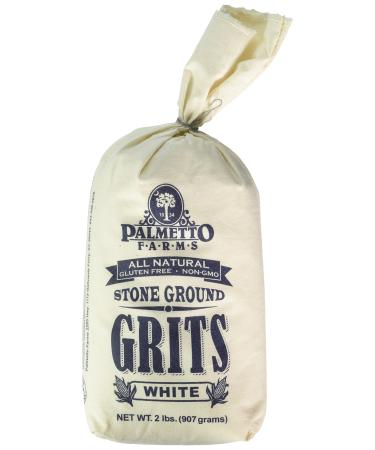 Palmetto Farms Grits Stone Ground White 32 Ounce