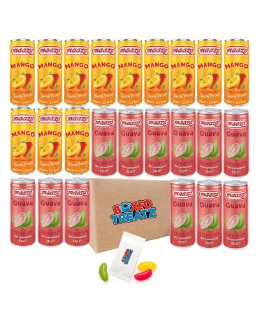 Maaza Guava Cans 12x330ml + Maaza Mango Cans 12x330ml Boxed Treatz