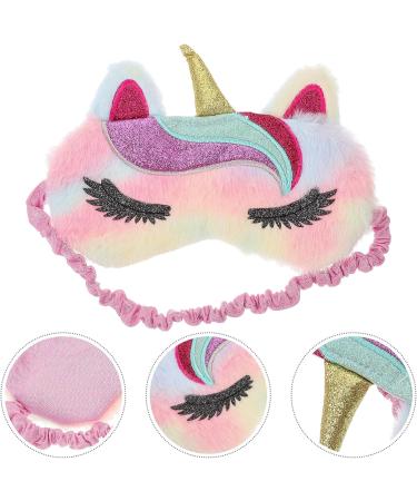Shop Baluue Cute Animal Unicorn Sleep Mask - Plush Eye Cover for Kids Teens & Women | Perfect Sleeping Eyeshade - Buy Online on SooperMarket.com