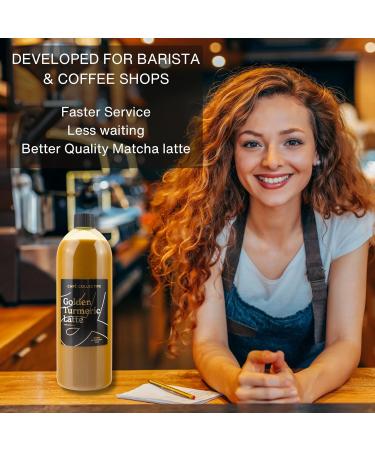 Cafe Collective Turmeric Golden Milk Latte Concentrate 1000ML - All-Natural Vegan-Friendly with Black Pepper Activation - Buy Online on SooperMarket.com