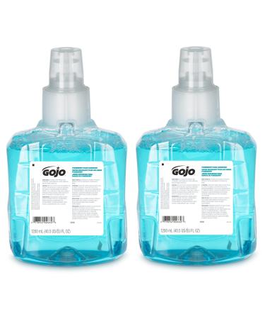 GOJO Pomeberry Foam Handwash Pomegranate Scent 1200 mL Hand Soap Refill for GOJO LTX-12 Dispenser (Pack of 2) - 1916-02 Pomeberry 40.5 Fl Oz (Pack of 2)