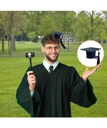 Wontool Graduation Hat Insert Doctoral Hat Headband - Graduation Hat Hairpin Set 3D Graduation Hat Inserts Graduation Accessories for College University High School Black - Buy Online on SooperMarket.com
