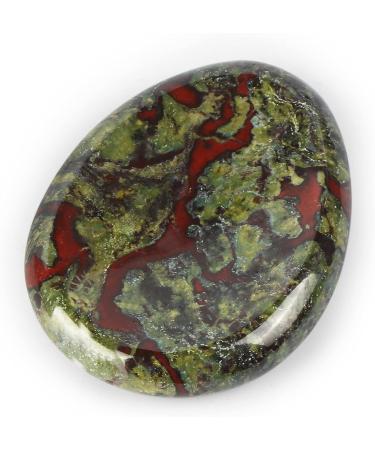 Artistone Dragon Blood Stone Crystal Thumb Stone Worry Stones Hand Carved Palm Stones Crystal Chakra Worry Stone for Anxiety Meditation Reiki Water Drop Shaped - Buy Online on SooperMarket.com