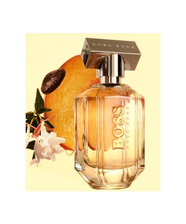 Hugo Boss The Scent Eau de Parfum Ambery Women's Perfume With Notes of Honeyed Peach Freesia Bloom Osmanthus Flower & Roasted Cocoa Long Lasting Fragrance 1 fl oz. - Buy Online on SooperMarket.com