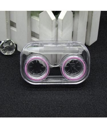 Worparsen Eyeglass Holder Transparent Glasses Holder Box Wear Resistant for Office Pink - Buy Online on SooperMarket.com