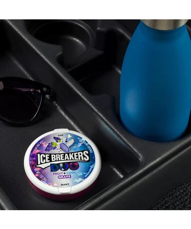 Ice Breakers Duo Grape Sugar Free Breath Mints 1.3 oz Tins (8 Pack) - Buy Online on SooperMarket.com