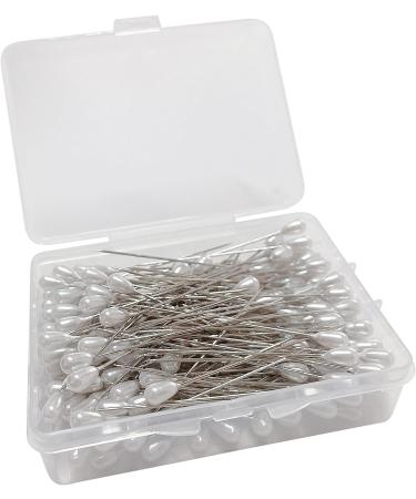 100pcs Teardrop Pearl Corsage Pins for DIY Crafts & Wedding Decor - Buy Online on SooperMarket.com