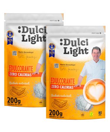 Dulci Light Dulce Y Favorable Sucralose Sweet Material Granulate 2x 200g sweeteners low -calorie for drinks and food natural sugar replacement