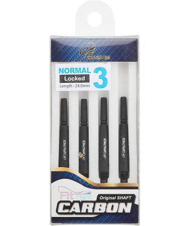 NineDartOut.us Fit Shaft Carbon Locked 24mm - Normal #3 In-Between Shaft - Buy Online on SooperMarket.com