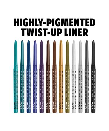NYX Mechanical Eyeliner Pencil - Gold | Long-Lasting Formula - Buy Online on SooperMarket.com