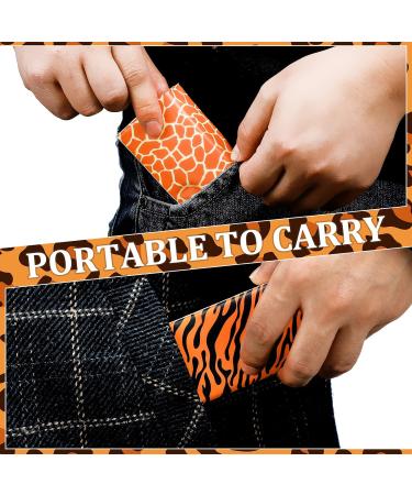 48 Pack Jungle Safari Animal Print Pocket Tissues - Portable Travel Size Facial Tissues for Birthday, Baby Shower, Holiday Parties - Buy Online on SooperMarket.com