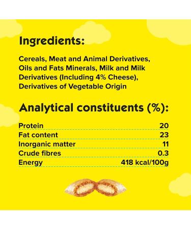 Dreamies Cat Treats Variety Snack Box with Chicken Cheese and Salmon 1 Box (12 x 60 g) - Buy Online on SooperMarket.com