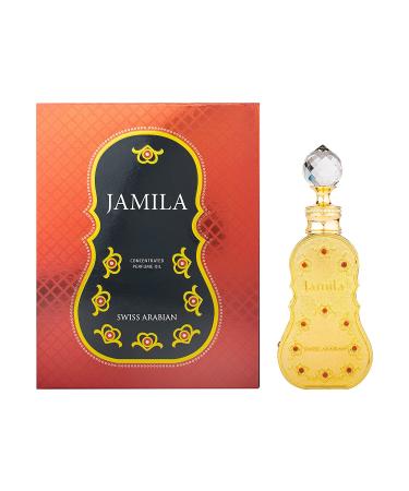 Swiss Arabian Jamila Perfume Oil for Women - Fruity Floral Musk - Long Lasting Luxury Fragrance - 0.5 Oz - Buy Online on SooperMarket.com