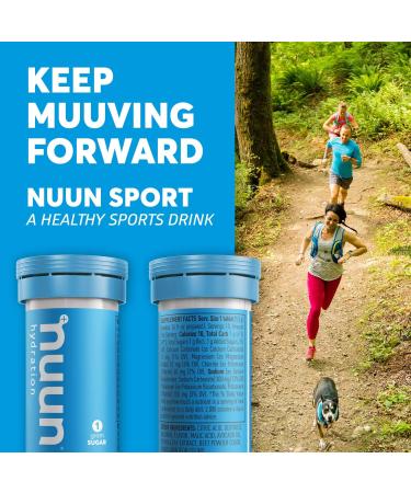 Nuun Sport: Electrolyte Drink Tablets Box of 4 Tubes (40 servings) Tropical Electrolyte Hydration Supplement - Buy Online on SooperMarket.com