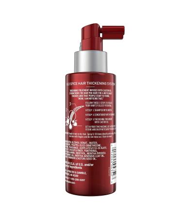 Old Spice Hair Thickening Treatment for Men - Castor Oil Infused Step 3 3.7 Fl Oz - International Shipping Available - Buy Online on SooperMarket.com