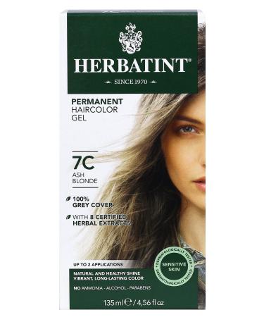 Herbatint Haircolor Gel 7C Ash Blonde 4.56 Fluid Ounce