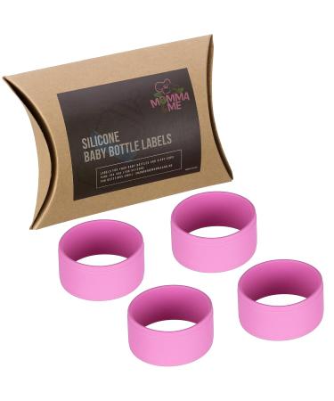 Custom Baby Bottle Labels for Daycare Pink Blue or Orange 4 Pack Sippy Cup Labels Personalized Bands - Buy Online on SooperMarket.com