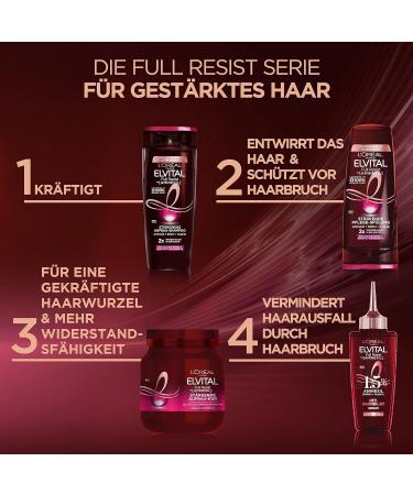 L'Or al Paris Elvital Full Resist Conditioner 250ml - Biotin & B5 for Hair Loss & Breakage Strengthens Weak Hair - Buy Online on SooperMarket.com