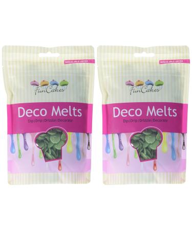 Buy FunCakes Deco Melts Green - Pack of 2 (2 x 250g) | International Shipping Available - Buy Online on SooperMarket.com