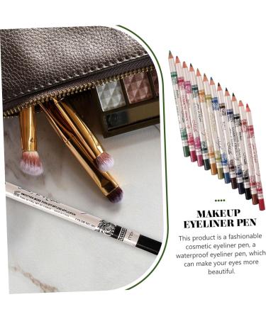 Beavorty 12 Pcs Eyeliner Pencil Makeup Eyeliner Colorful Eyeliner Set Eye Lip Liner Make up - Buy Online on SooperMarket.com