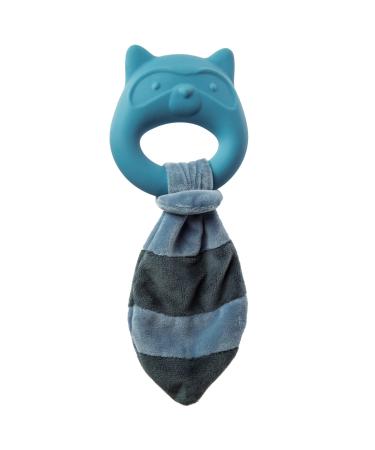 Mary Meyer Leika Silicone Baby Teething Toy  9-Inches  Little Raccoon