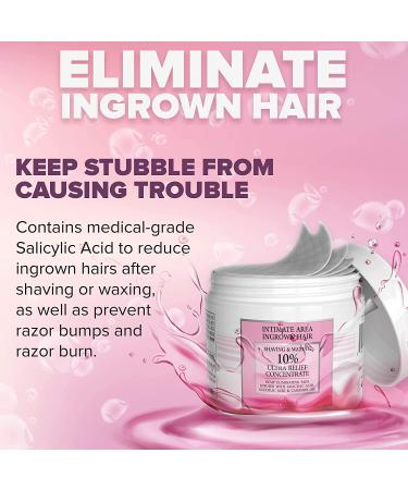 Divine Derriere Ingrown Hair Treatment Pads - Razor Bump Stopper & After Shave Solution for Men and Women - Buy Online on SooperMarket.com