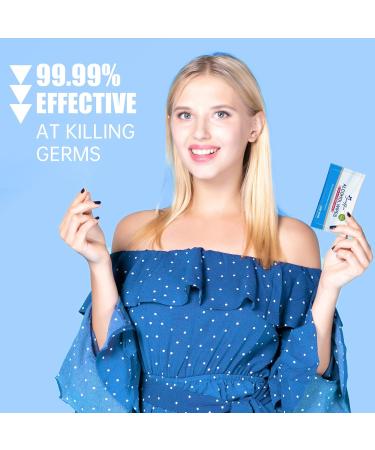 Beautifier Life Hand Sanitizing Wipes - 50 Individually Wrapped Antibacterial Wipes with 75% Alcohol, Aloe & Vitamin E - On-the-Go Essential for Travel, Home, Office & School - Aloe Vera, 50 Count - Buy Online on SooperMarket.com