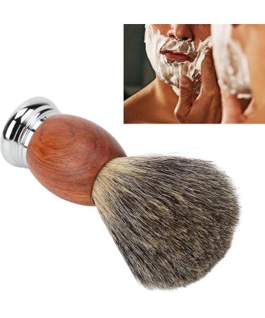 Professional Portable Shaving Brush for Men - Ergonomic Wooden Handle Soft Hair Elegant Design | Ideal for Home & Salon Use - Buy Online on SooperMarket.com