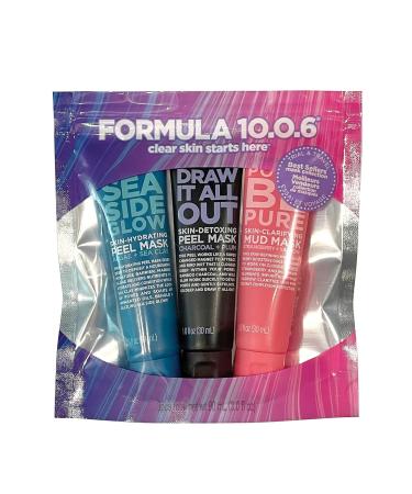 Buy FORMULA 10.0.6 3pc Mini Face Mask Pouch - 2pk | International Shipping Available - Buy Online on SooperMarket.com