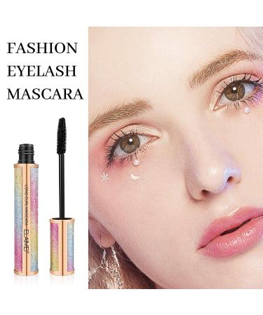 4D Silk Fiber Waterproof Mascara for Longer Thicker Voluminous Eyelashes - Smudge-Proof & Long-Lasting - Black - Buy Online on SooperMarket.com