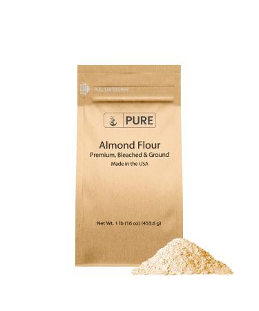 Pure Original Ingredients Almond Flour (1 lb) Blanched Almonds, Gluten Free, Paleo & Keto Friendly