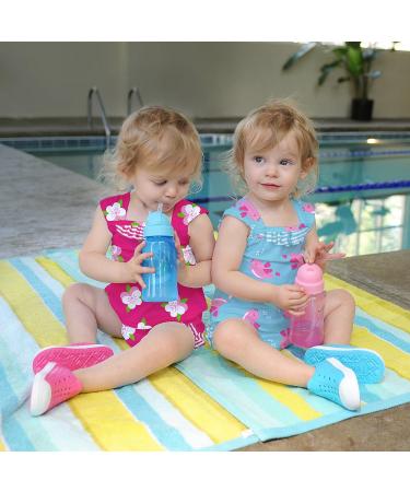 I Play Baby Bottle Water 12-24 Months Aqua - BPA-Free and Leak-Proof - Buy Online on SooperMarket.com