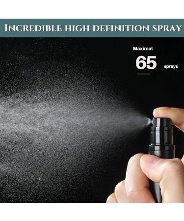 Brarios Perfumed Robber Refillable Travel Perfume Atomizer - 5ml Mini Portable Spray Bottle in Gray | Perfect On-the-Go Fragrance Solution - Buy Online on SooperMarket.com
