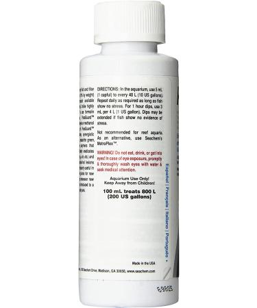 Seachem ParaGuard 100ml - Powerful Aquarium Water Treatment - Buy Online on SooperMarket.com