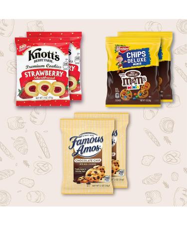 Cookie Snack Variety Pack - Individually Wrapped Cookies Bulk Snack Box - 30 Pack - Buy Online on SooperMarket.com